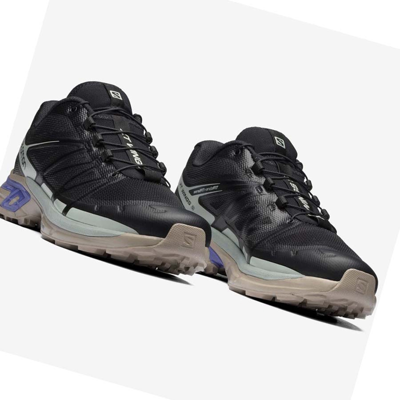 Zapatillas Salomon XT-WINGS 2 Hombre Negras Azules | 23854-EQVK