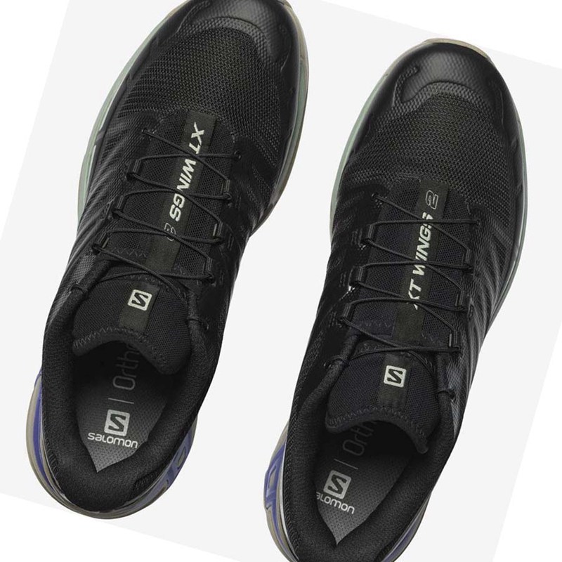 Zapatillas Salomon XT-WINGS 2 Hombre Negras Azules | 23854-EQVK