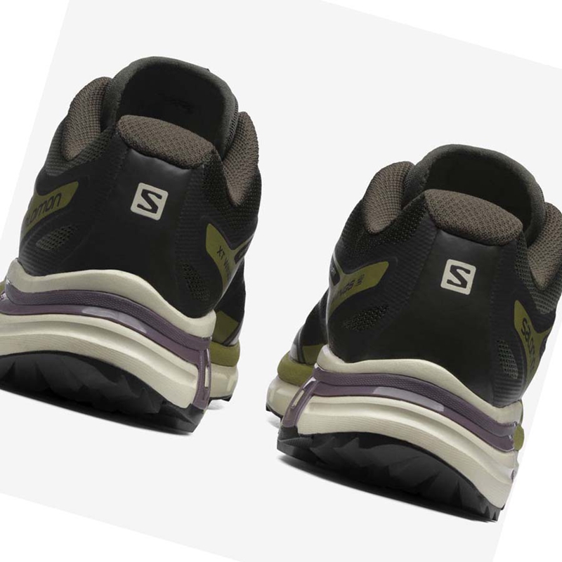 Zapatillas Salomon XT-WINGS 2 Hombre Negras Verde Oliva | 75023-BPAN