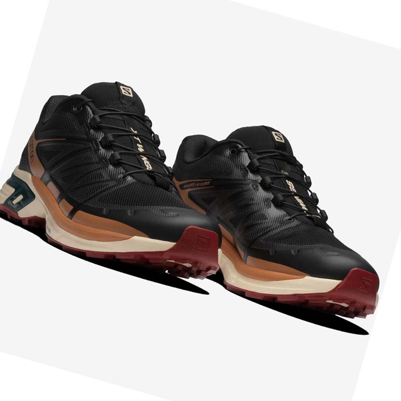 Zapatillas Salomon XT-WINGS 2 Hombre Negras Cafe | 92871-PHTN