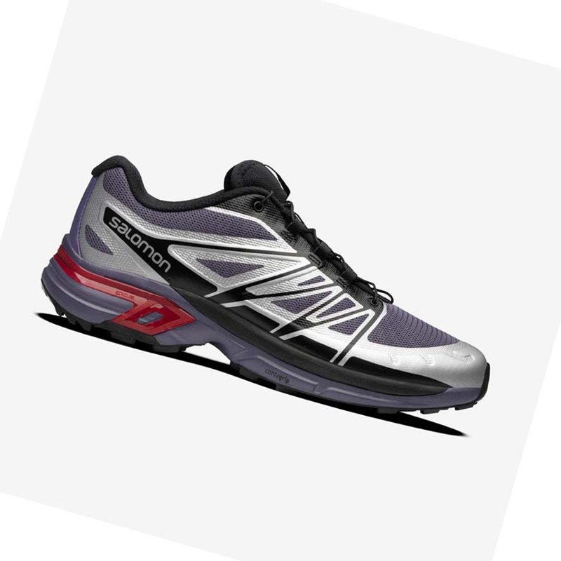 Zapatillas Salomon XT-WINGS 2 Hombre Plateadas | 61058-LZSC