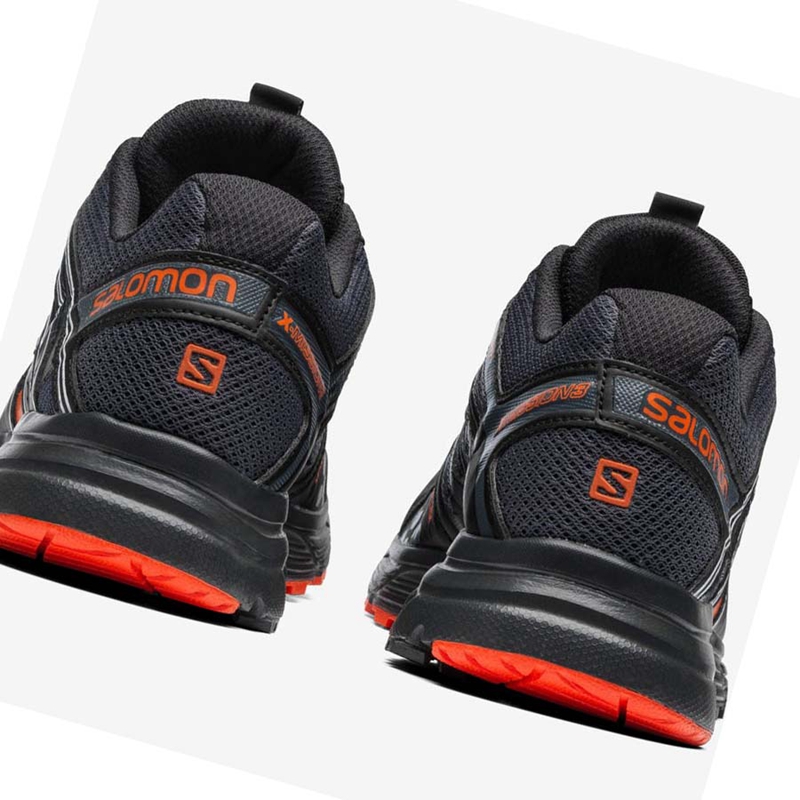 Zapatillas Salomon X-MISSION 3 Mujer Negras Rojas | 76304-XFHY