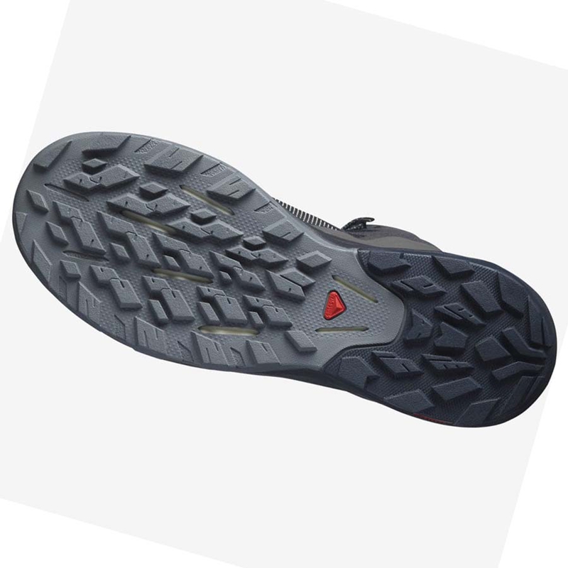 Zapatos De Senderismo Salomon OUTPULSE MID GORE-TEX Hombre Negras | 29704-UVFN