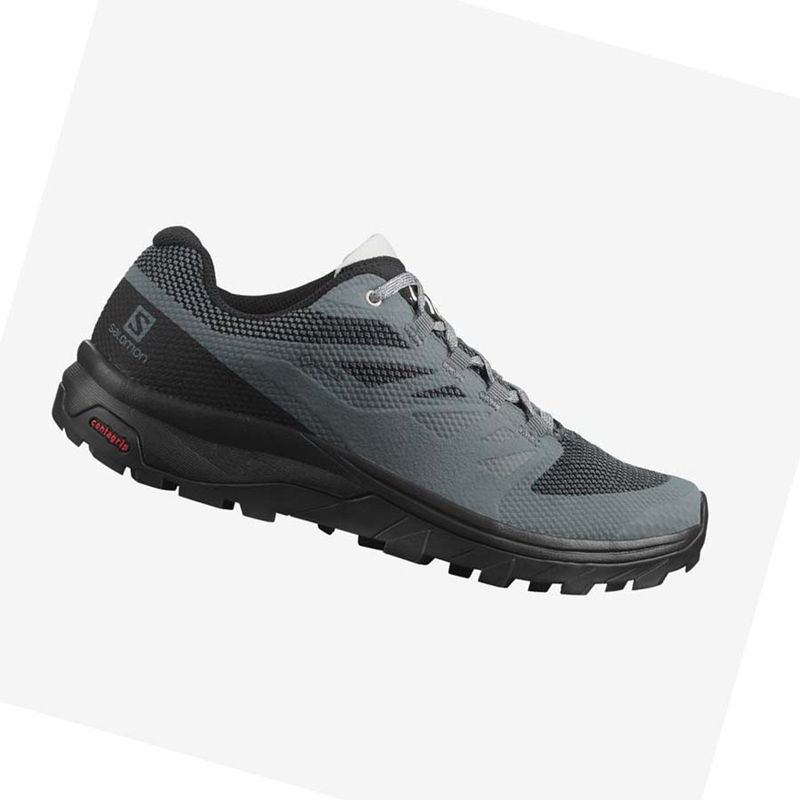 Zapatos De Senderismo Salomon WoOUTLINE GORE-TEX Mujer Gris | 03246-WTHM