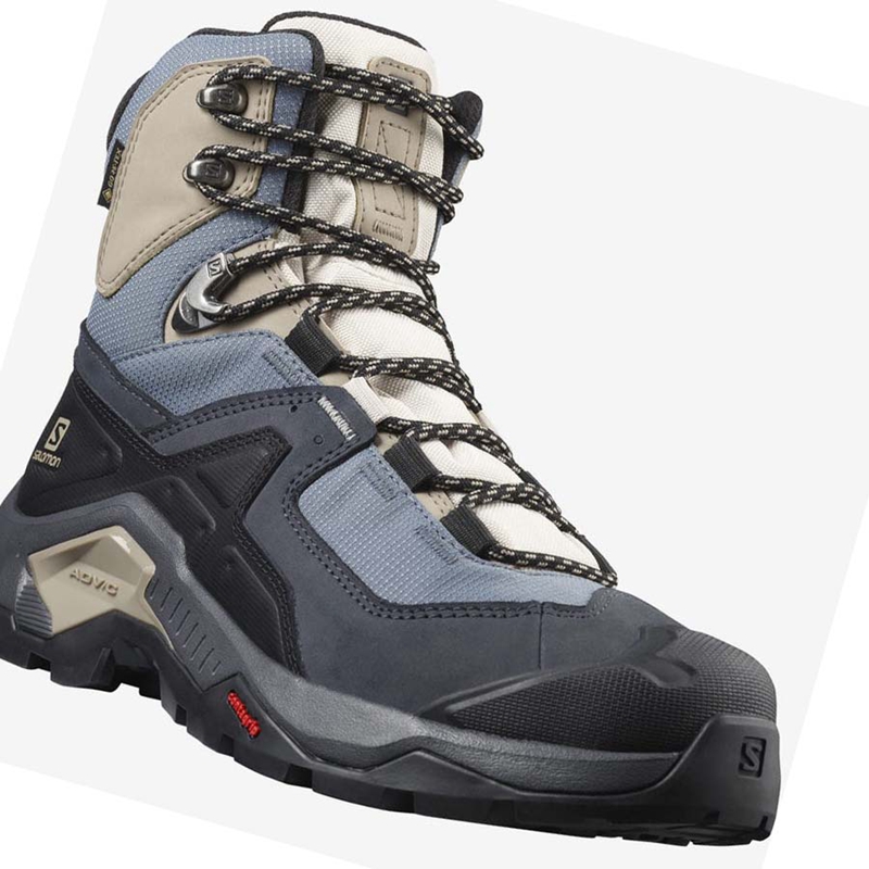 Zapatos De Senderismo Salomon WoQUEST ELEMENT GORE-TEX Mujer Negras | 10634-EGRL