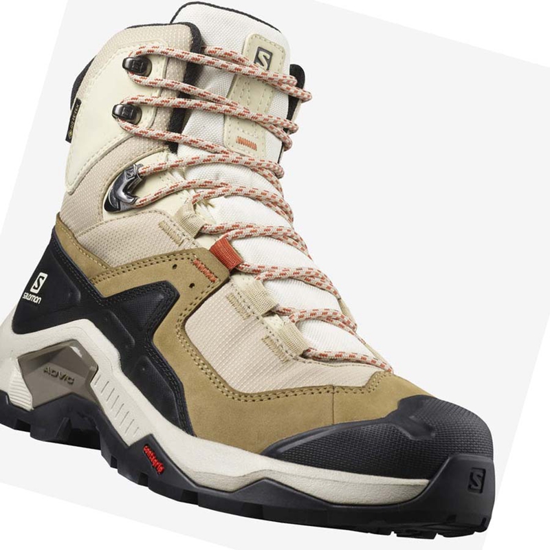 Zapatos De Senderismo Salomon WoQUEST ELEMENT GORE-TEX Mujer Marrones | 78910-KRUX