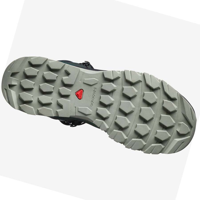 Zapatos De Senderismo Salomon WoVAYA MID GORE-TEX Mujer Verde | 26974-NUQH