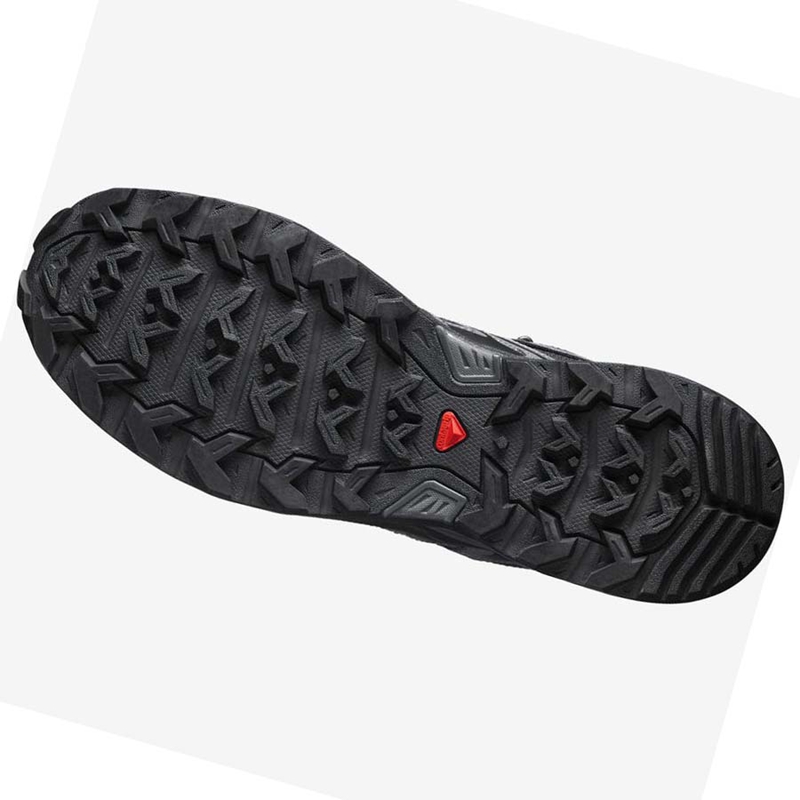 Zapatos De Senderismo Salomon X ULTRA PIONEER MID CLIMASALOMON™ WATERPROOF Hombre Gris Negras | 42673-HXIT