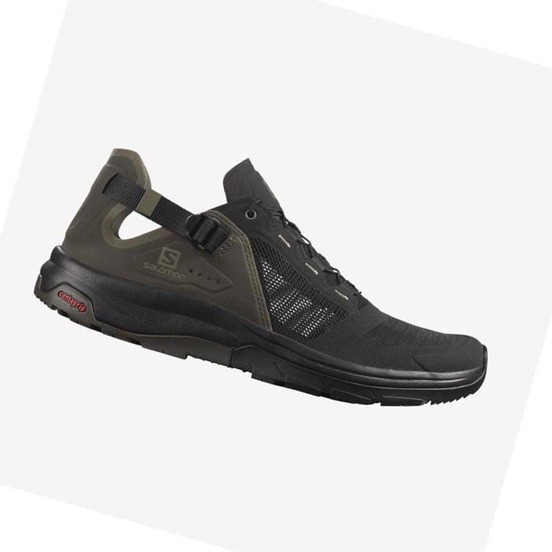 Zapatos de Agua Salomon TECH AMPHIB 4 Hombre Negras Gris | 73586-PIEU