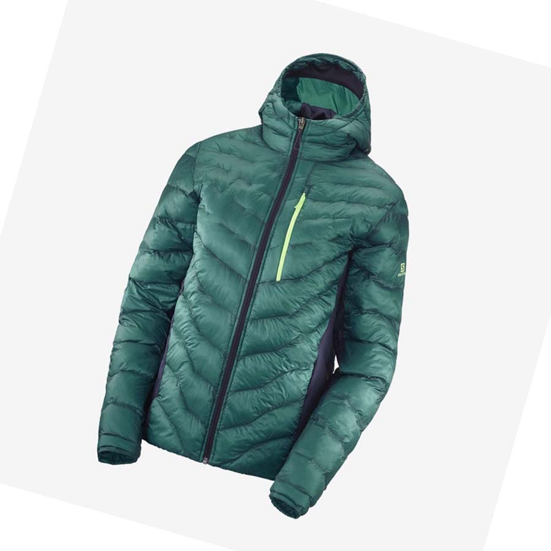 Chaquetas Salomon OUTPEAK PRIMALOFT INSULATED Mujer Verde | 96350-AZPL