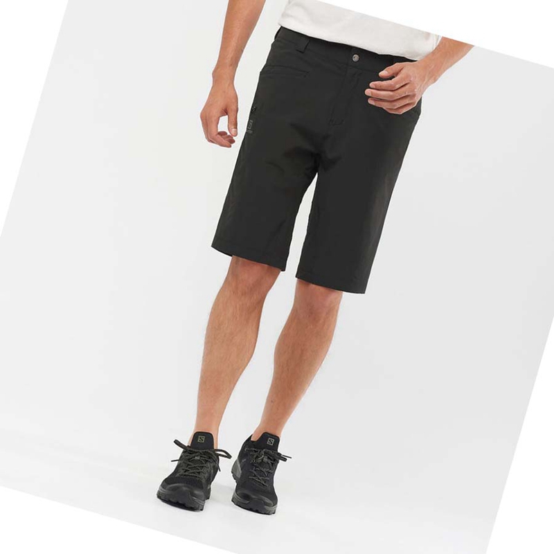 Pantalones Cortos Salomon WAYFARER Hombre Negras | 91058-JCZR