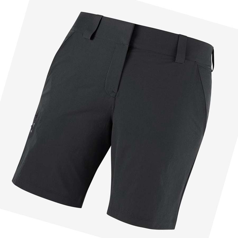 Pantalones Cortos Salomon WAYFARER Mujer Negras | 52847-QFJR