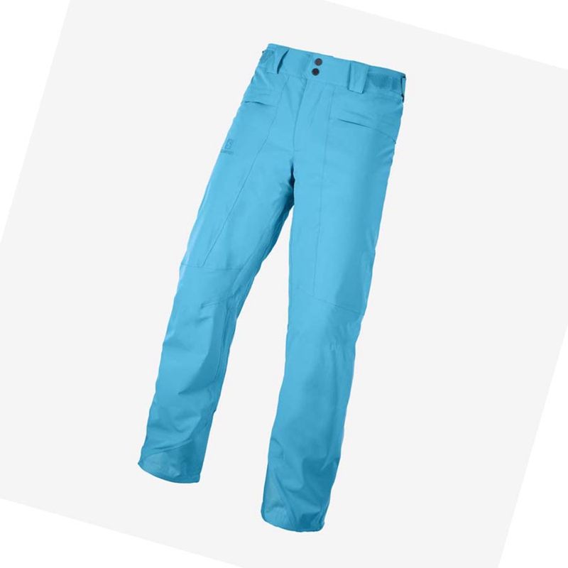 Pantalones De Esquí Salomon BRILLIANT Hombre Azules | 04167-MIRF