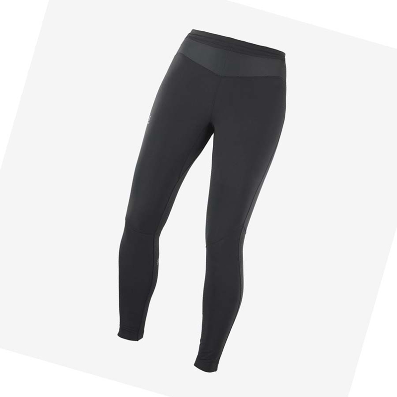 Pantalones Salomon XA WARM Mujer Negras | 61342-ZCTW