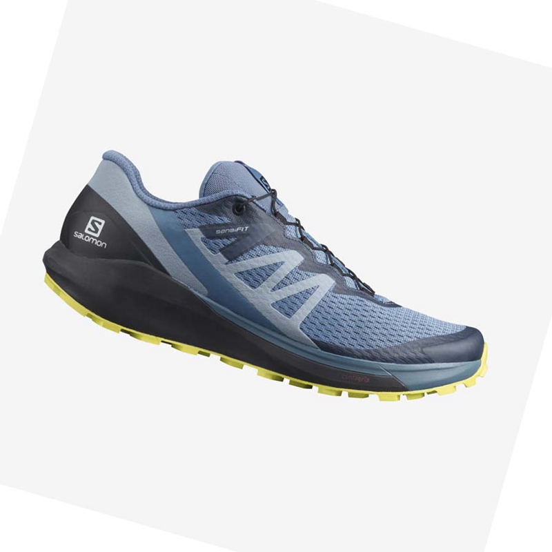 Zapatillas De Trail Running Salomon SENSE RIDE 4 Hombre Gris | 38216-HEDU