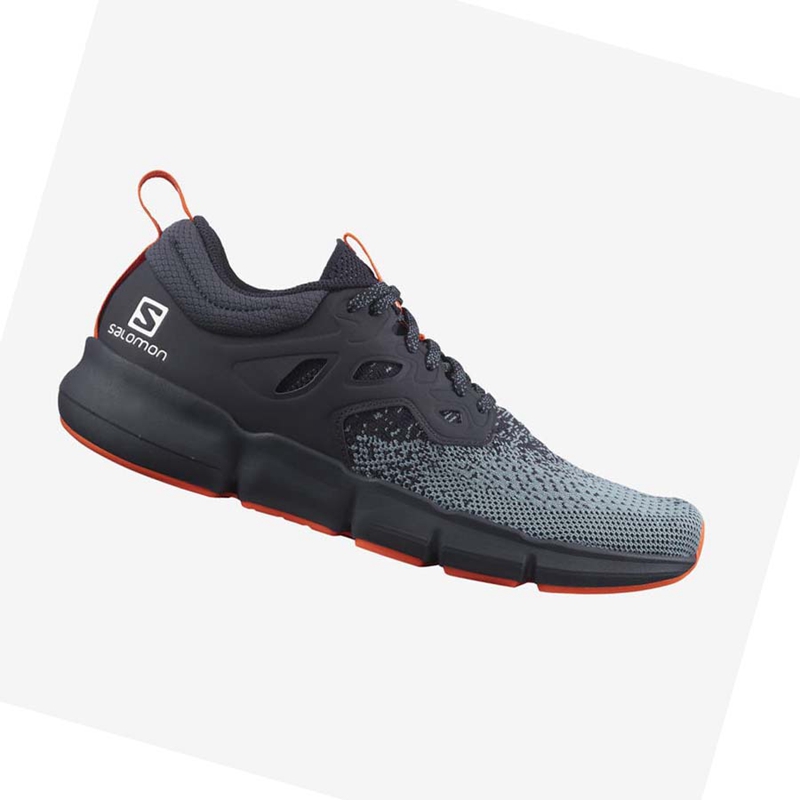 Zapatillas Running Salomon PREDICT SOC 2 Hombre Negras Gris | 94603-YQLX