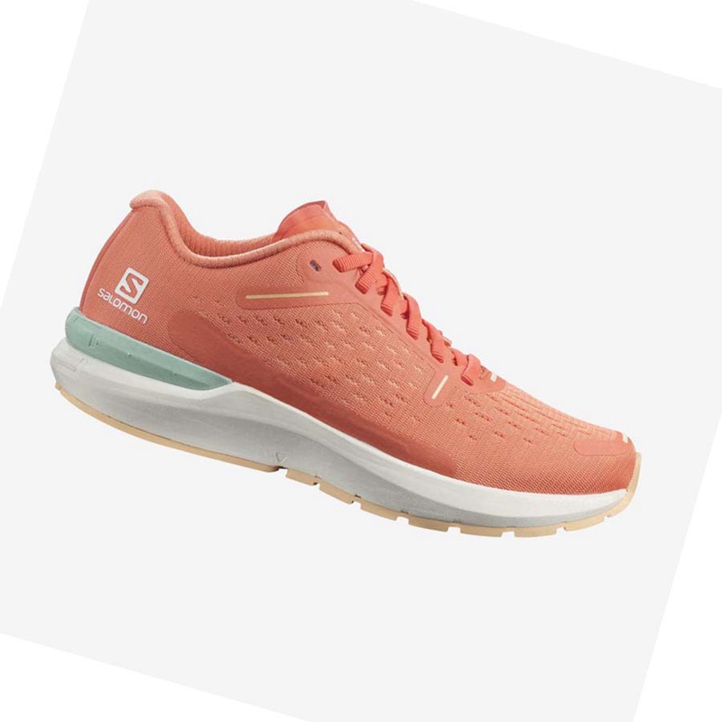 Zapatillas Running Salomon SONIC 4 Mujer Naranjas | 34921-JRKB