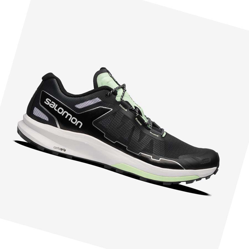 Zapatillas Salomon ULTRA RAID Hombre Negras Verde Menta | 97258-RZTW