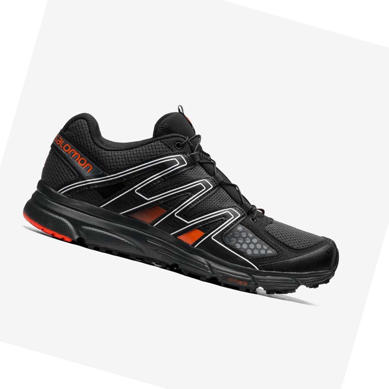 Zapatillas Salomon X-MISSION 3 Mujer Negras Rojas | 76304-XFHY