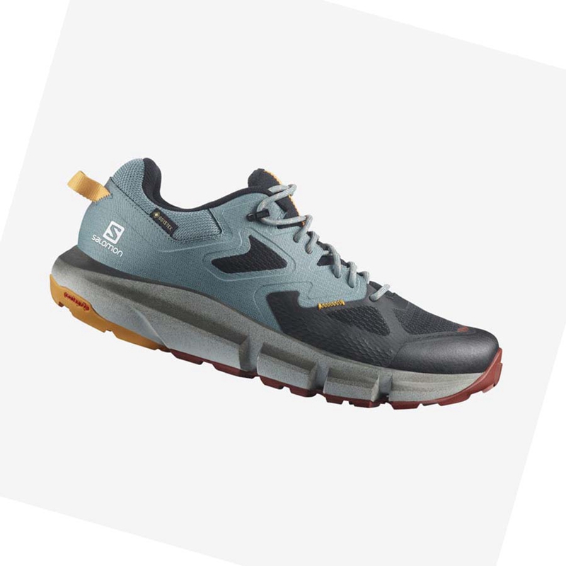 Zapatos De Senderismo Salomon PREDICT HIKE GORE-TEX Hombre Negras Naranjas | 26031-OFIL