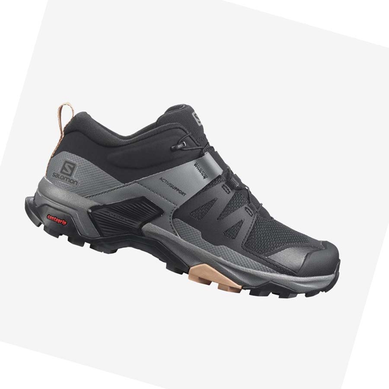 Zapatos De Senderismo Salomon WoX ULTRA 4 Mujer Negras | 75246-ZJIC