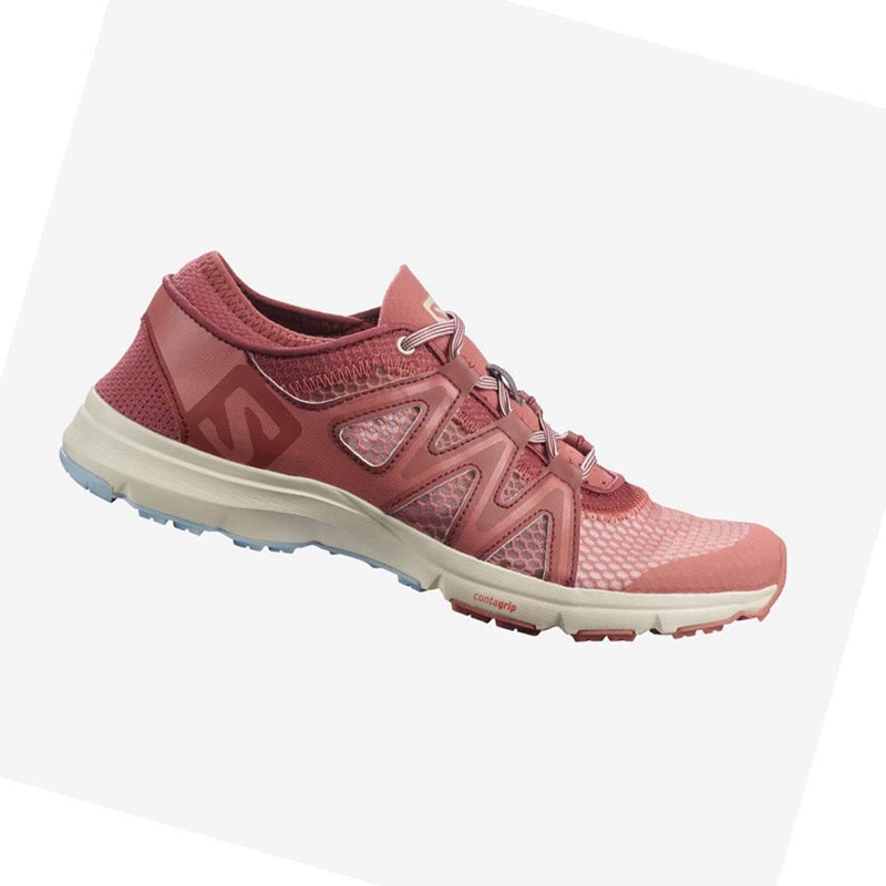 Zapatos de Agua Salomon CROSSAMPHIBIAN SWIFT 2 Mujer Rojas | 60748-TISA